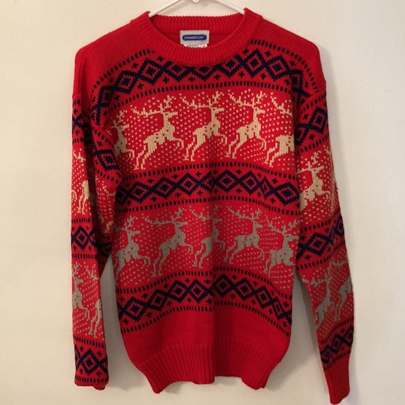 Vintage Cranbrook reindeer sweater size medium - Picture 6 of 6